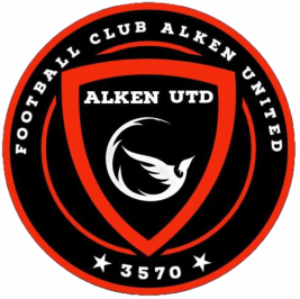 Logo van voetbalclub FC Alken United (Stamnummer: 9813)